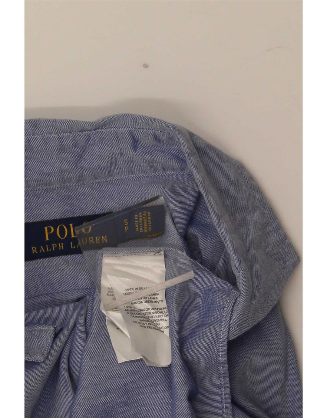 Polo Ralph Lauren herreskjorte lille blå bomuld