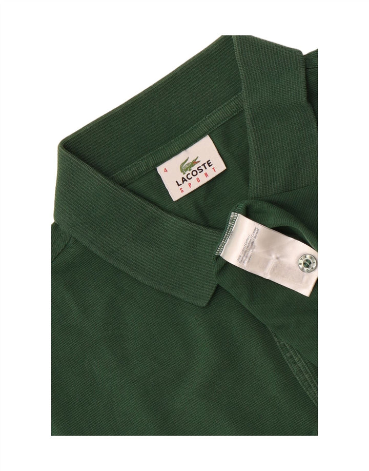 Lacoste herre poloshirt størrelse 4 Medium grøn bomuld