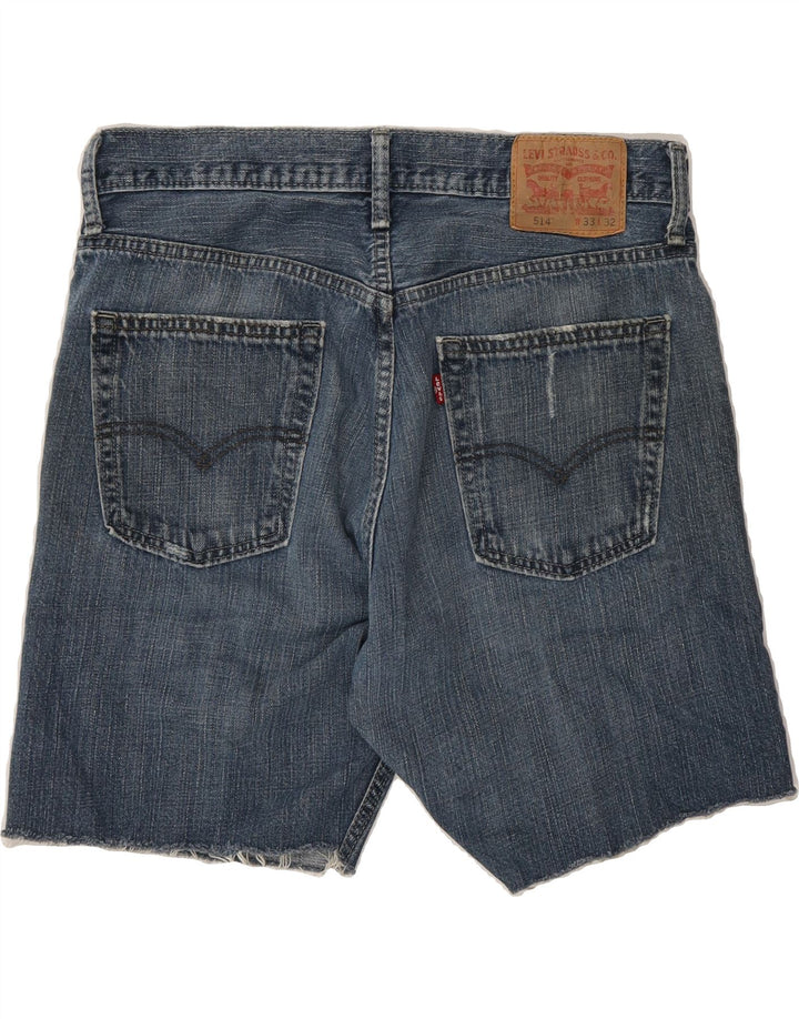 LEVI'S Mens Denim Shorts W33 Large Blue Cotton Vintage Levi's and Second-Hand Levi's from Messina Hembry 