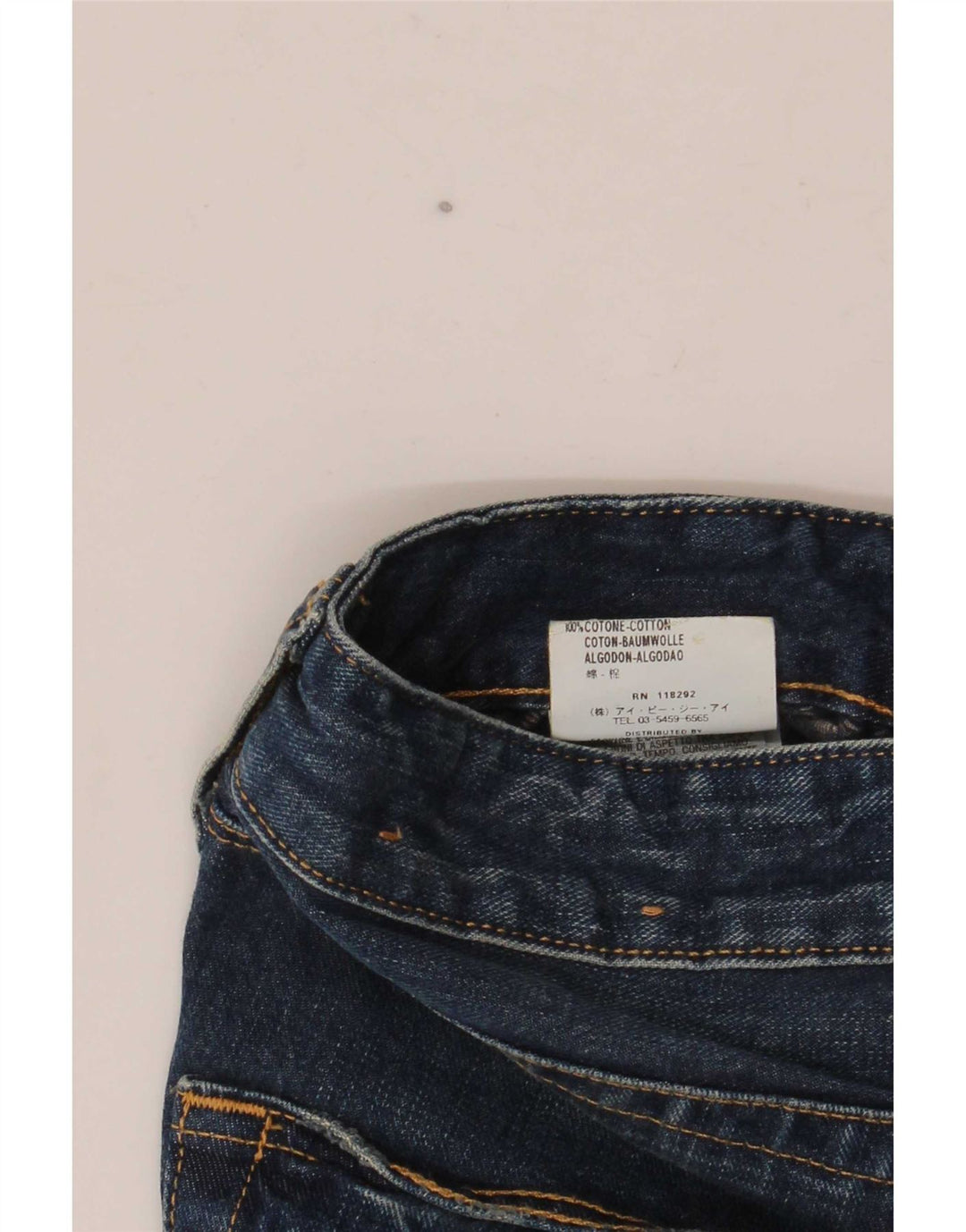 Replay Dame Denim Shorts W24 XS Blå Bomuld
