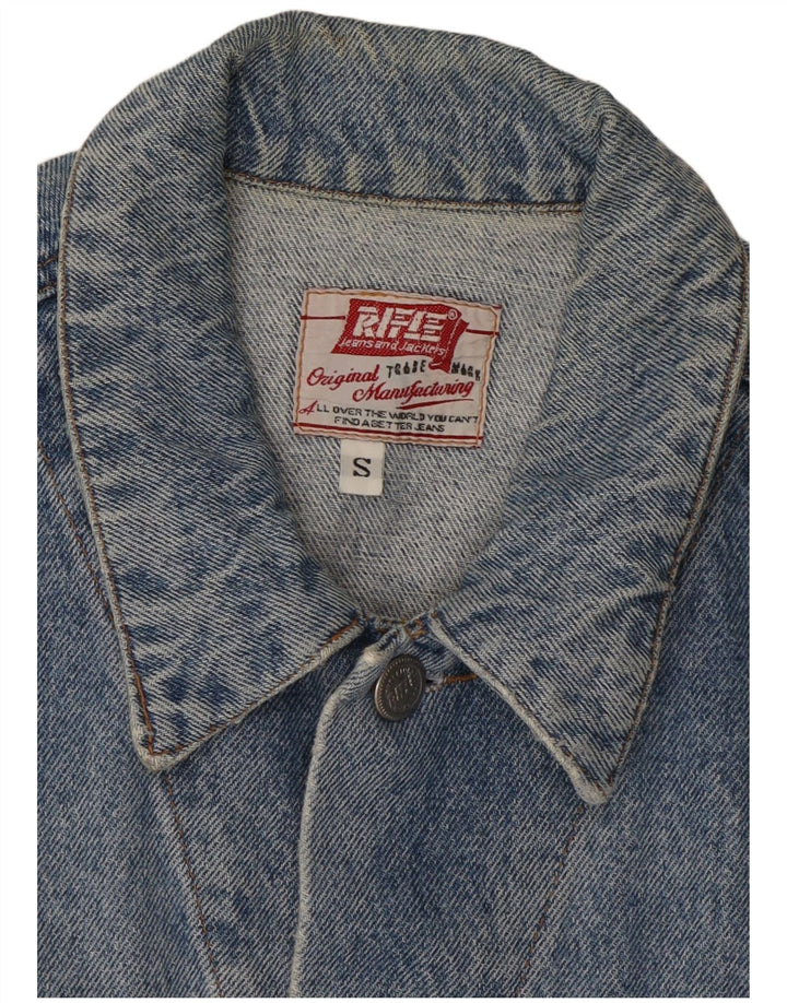 Rifle Herre denimjakke UK 36 Small Blue