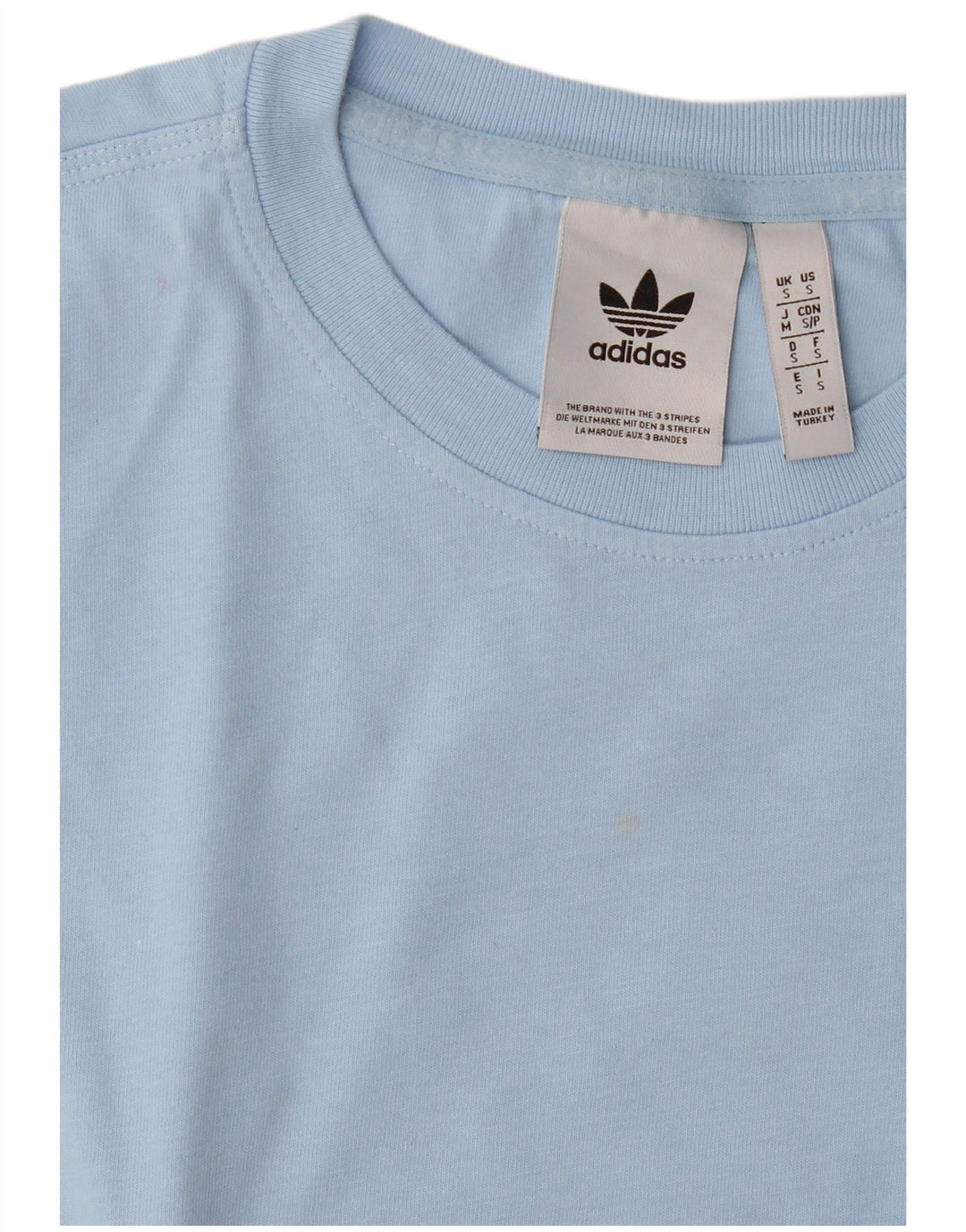 Adidas Grafisk T-shirt top til mænd, lille blå