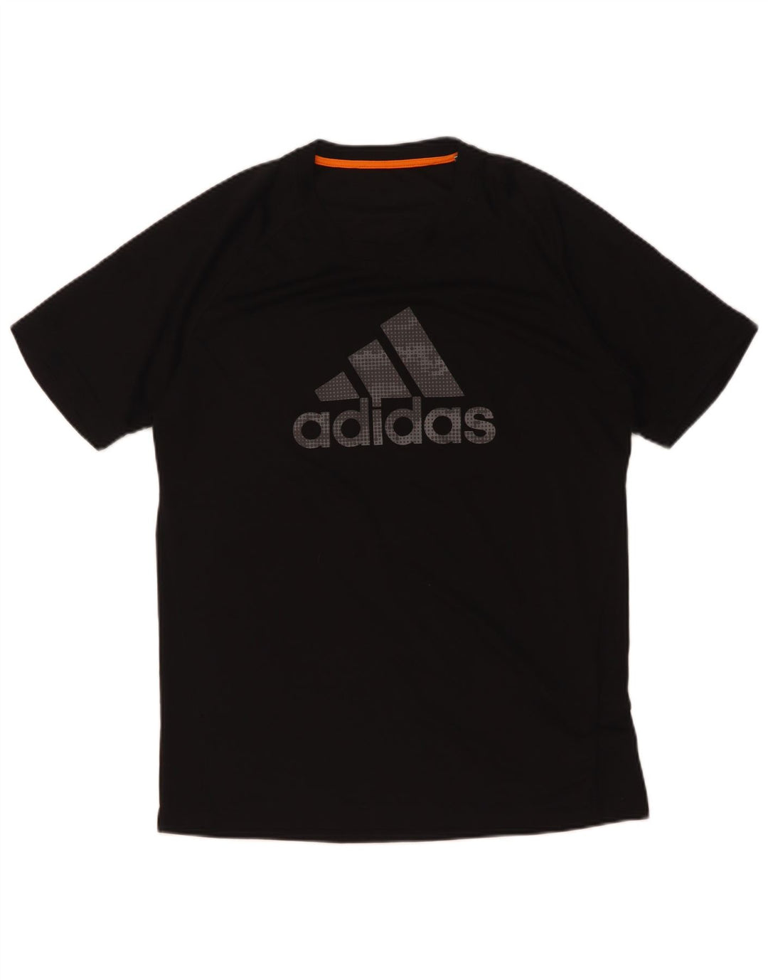 Adidas Grafisk T-shirt top mellem sort polyester til mænd