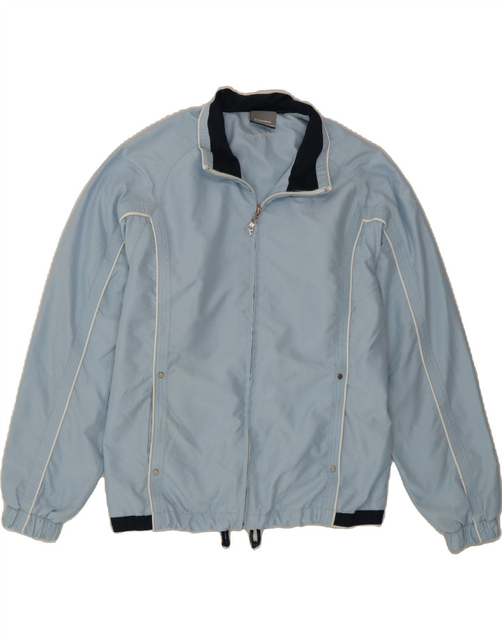 DIADORA Womens Oversized Tracksuit Top Jacket UK 10 Small Blue Polyester Vintage Diadora and Second-Hand Diadora from Messina Hembry 