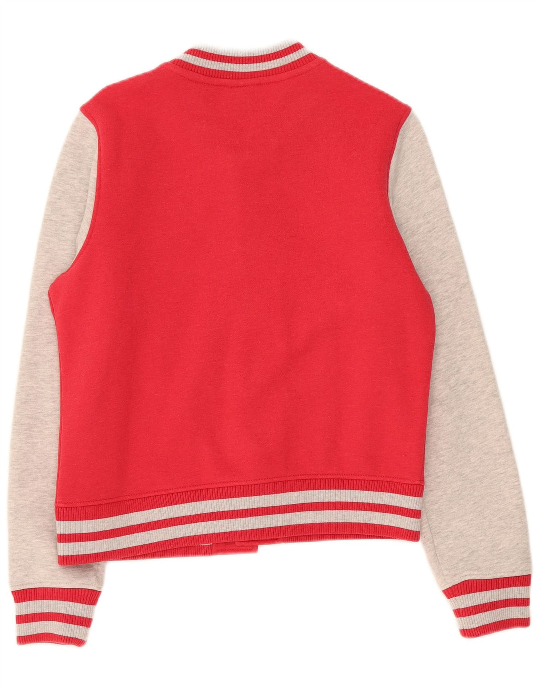 Superdry træningsdragt topjakke til kvinder UK 14 Medium Rød Colourblock Bomuld