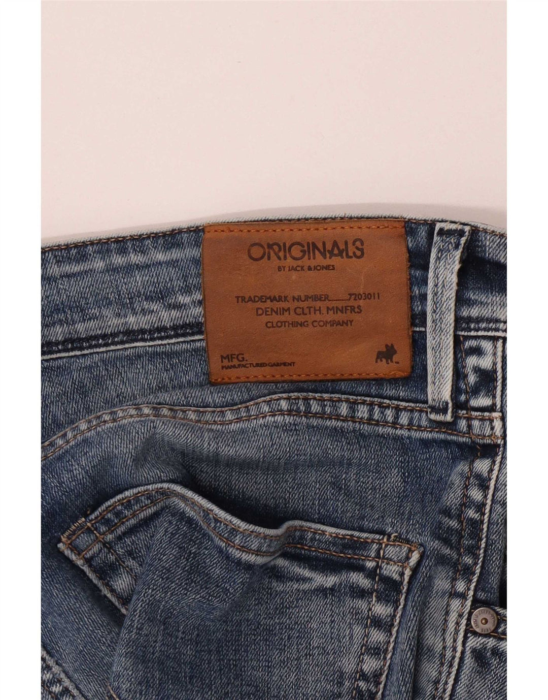 Jack & Jones Slim Jeans til mænd W32 L34 Blå