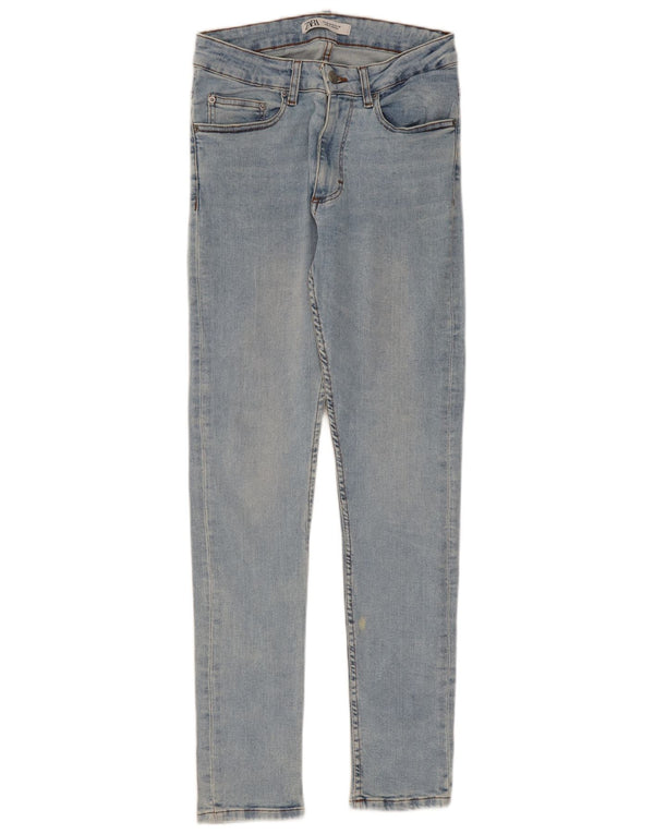 Zara Dame Skinny Jeans EU 38 Small W30 L31 Blå