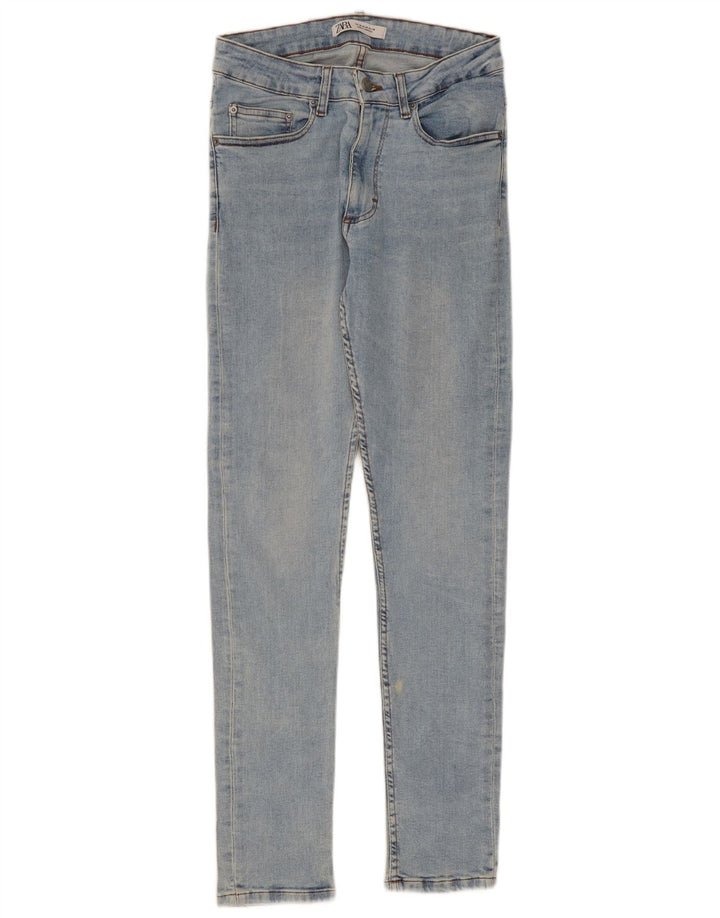 Zara Dame Skinny Jeans EU 38 Small W30 L31 Blå