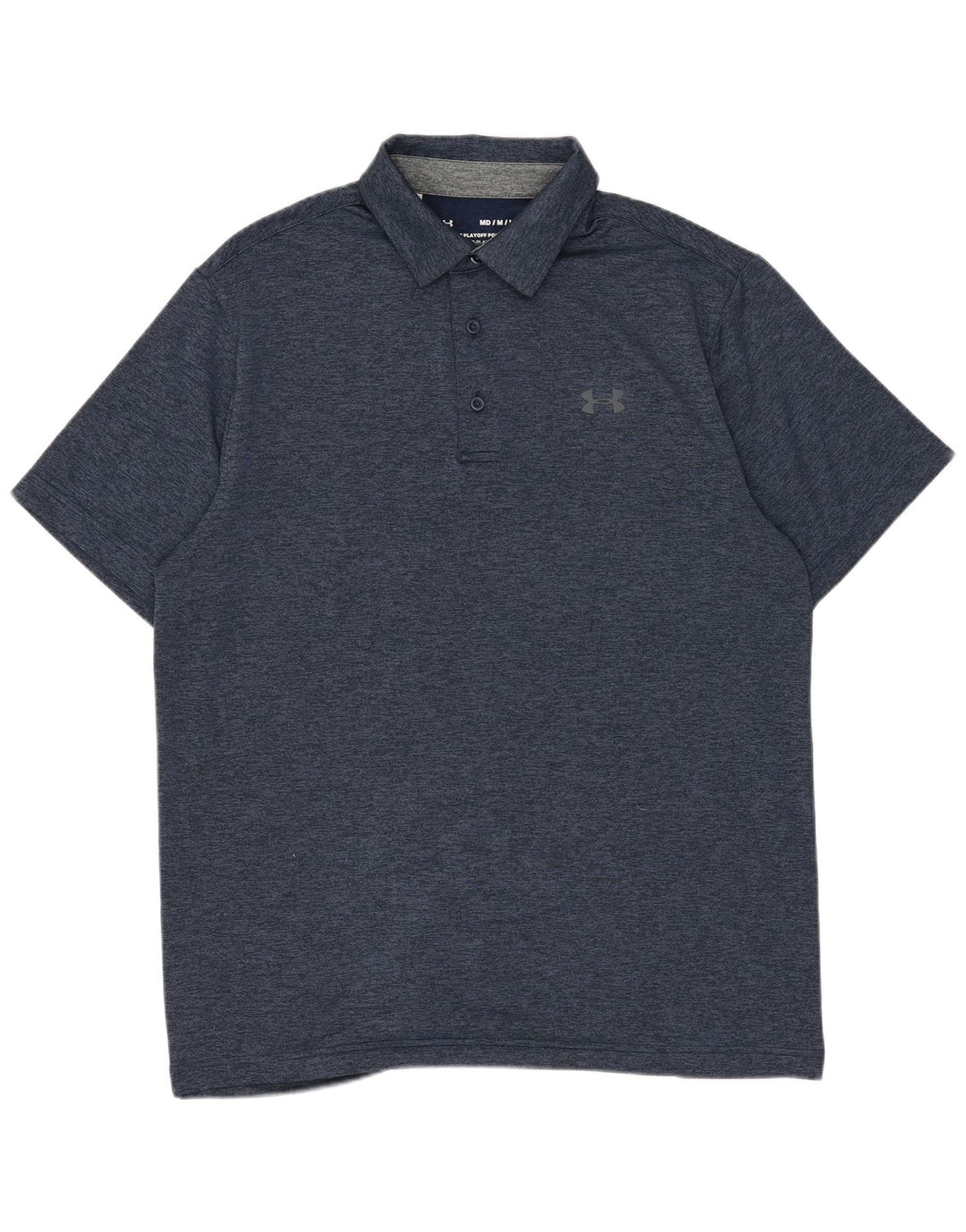 Under Armour Herre poloshirt Medium Navyblå Flecked Polyester