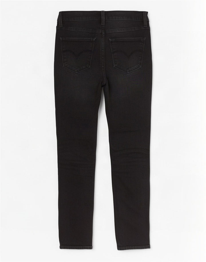 Levi's Dame Shaping Skinny Jeans W27 L25 Sort Bomuld