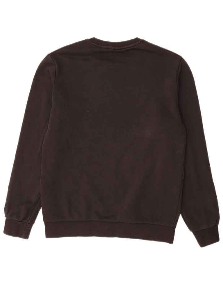 CHAMPION Drenge Grafisk Sweatshirt Jumper 13-14 år XL Sort Bomuld