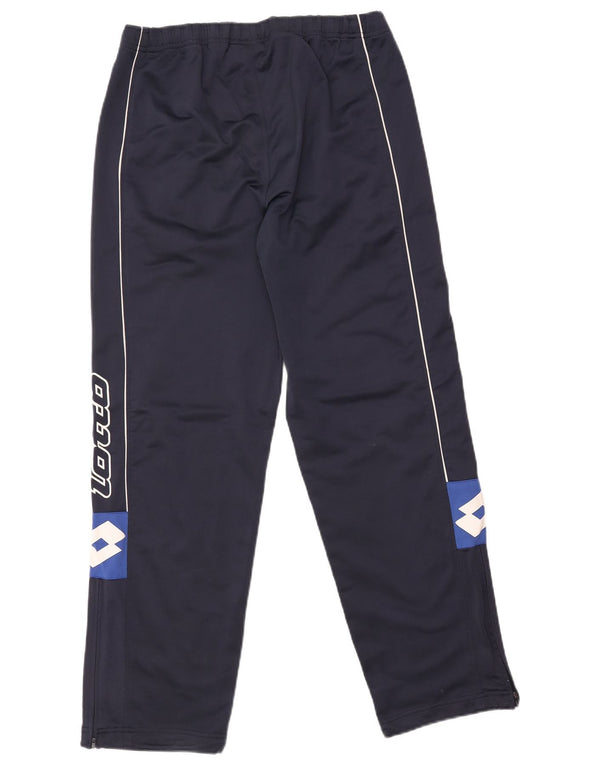 Lotto Mens Graphic Tracksuit Trousers Medium  Navy Blue