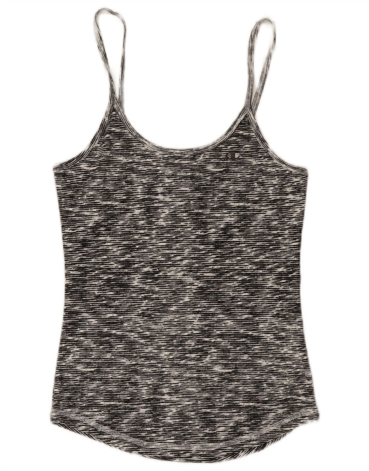 Champion Dame Cami Top UK 12 Medium Grey Flecked Bomuld