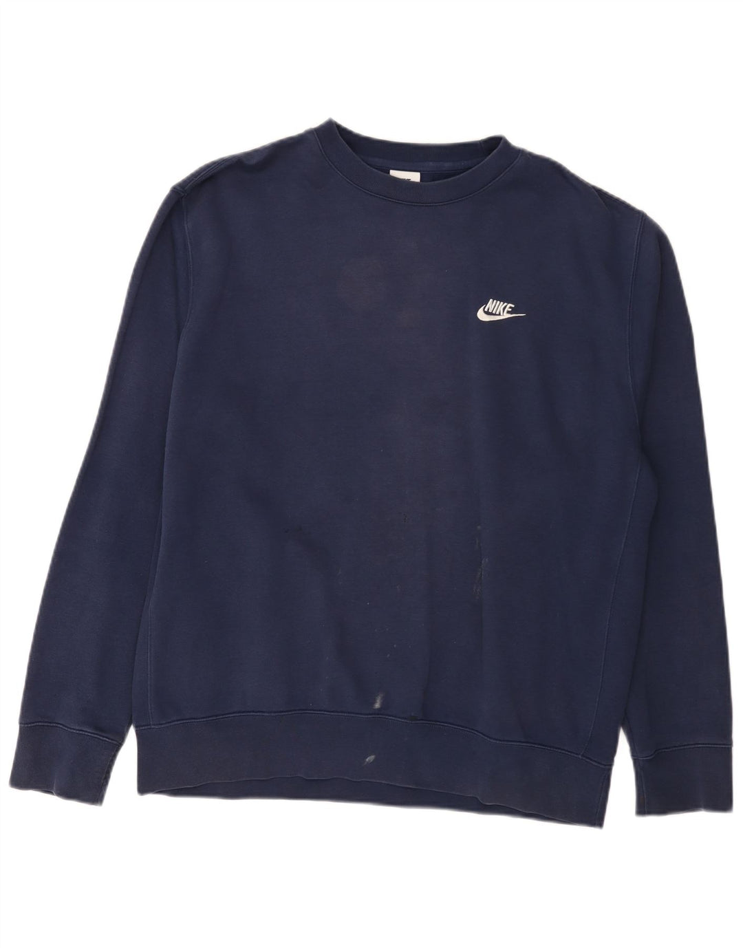Nike Sweatshirt til mænd, stor marineblå bomuld