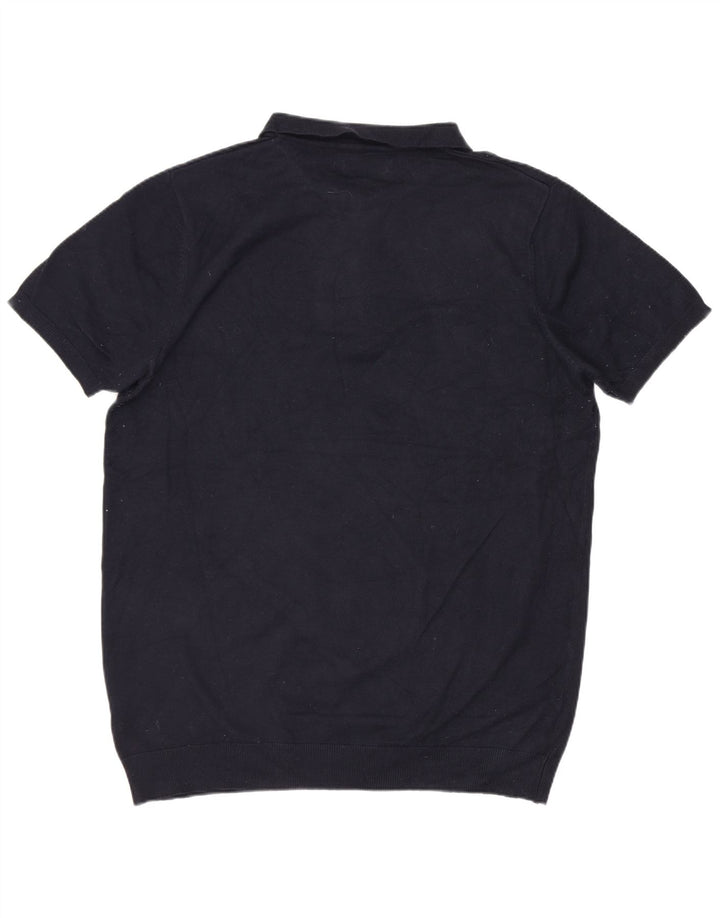 French Connection Herre poloshirt Stor marineblå viskose