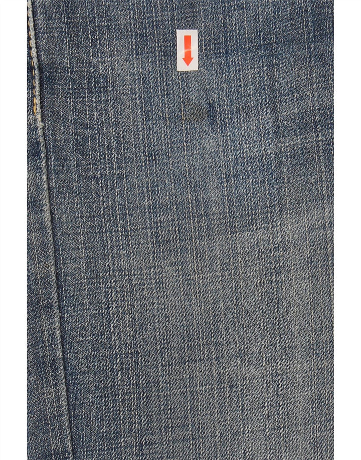 Levi's Herre 505 Regular Fit Straight Jeans W38 L32 Blå Bomuld