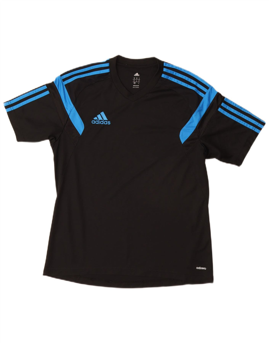 ADIDAS Herre Climacool T-Shirt Top Medium Sort Colourblock