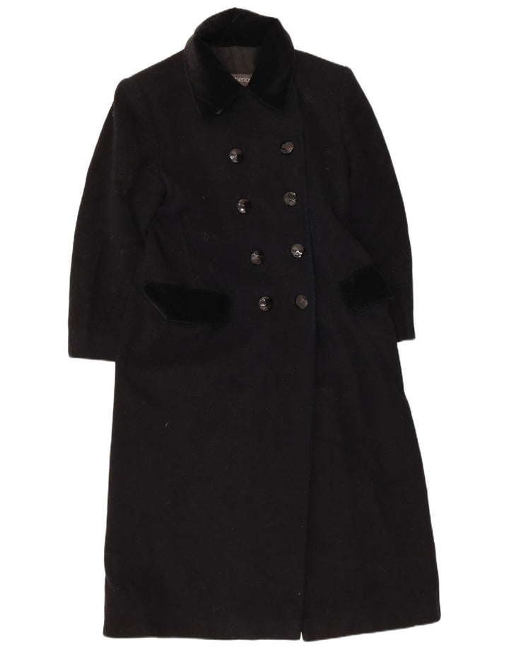 Superior Dame Dobbeltradet Frakke IT 42 Medium Sort