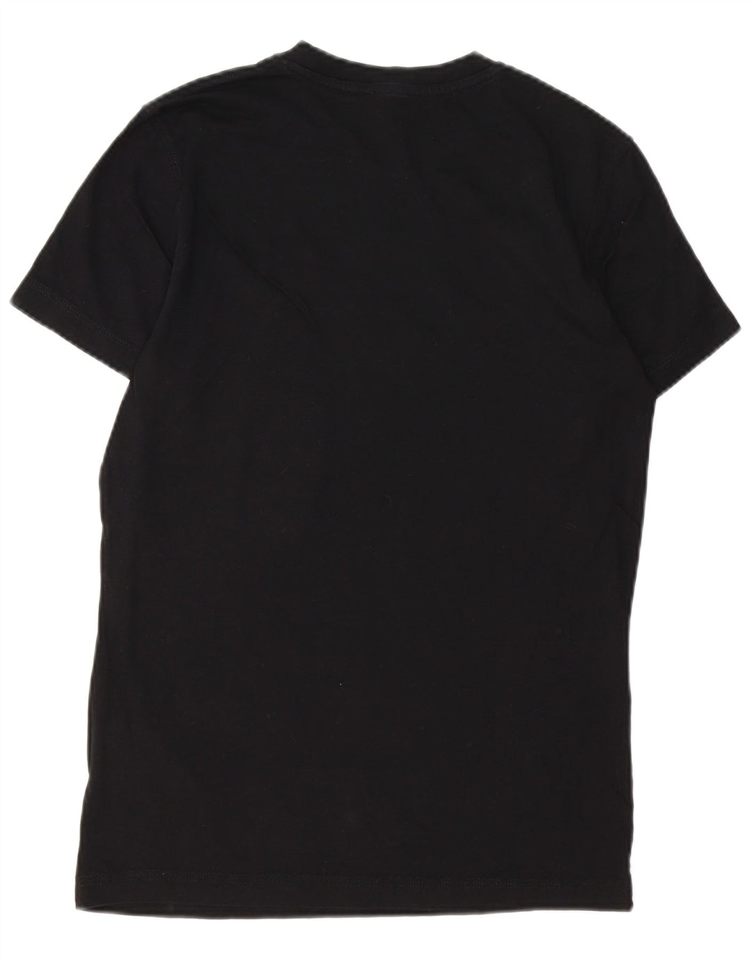 DIESEL Mens Graphic T-Shirt Top Small Black Cotton