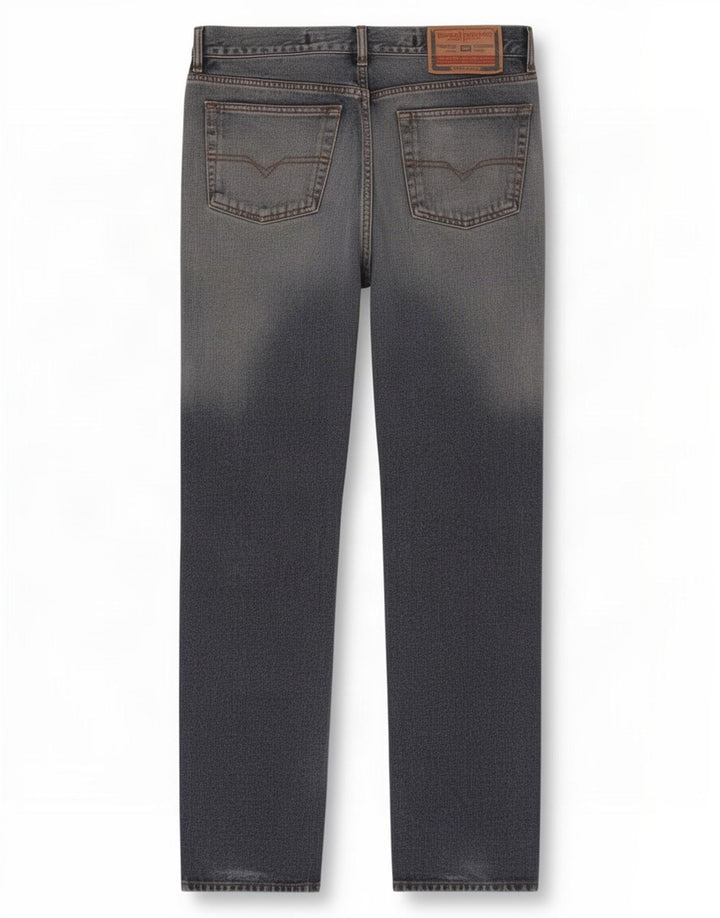 Diesel Straight Jeans til mænd W33 L33 Blå Bomuld