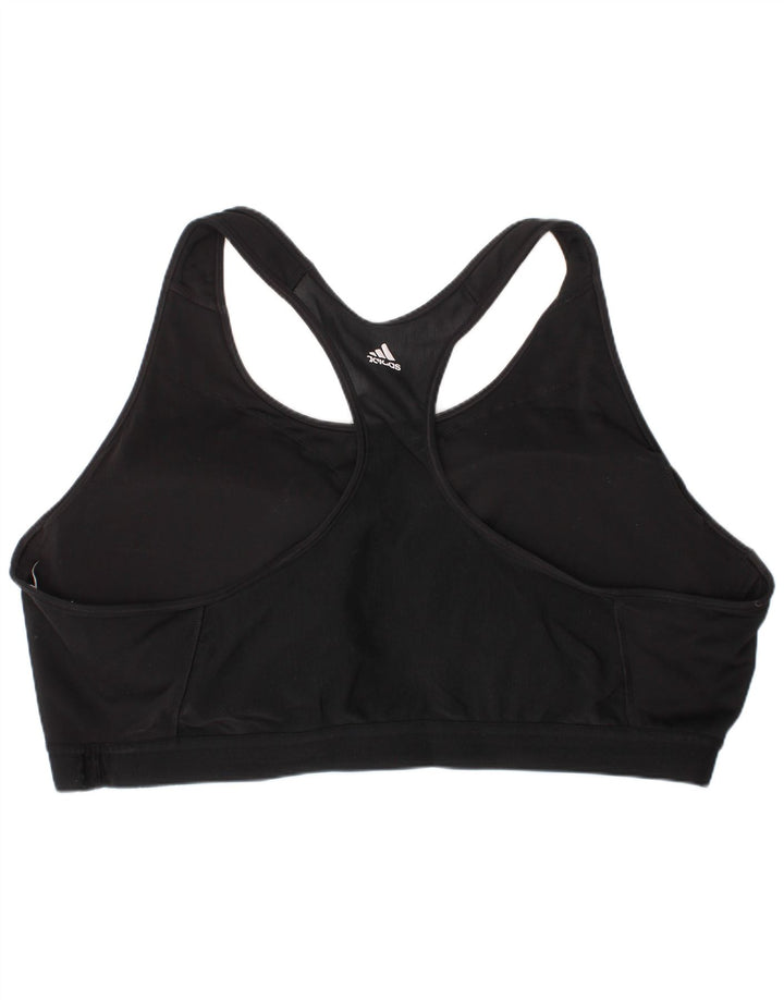 ADIDAS Womens Sport Bra Graphic Vest Top 2XL Black
