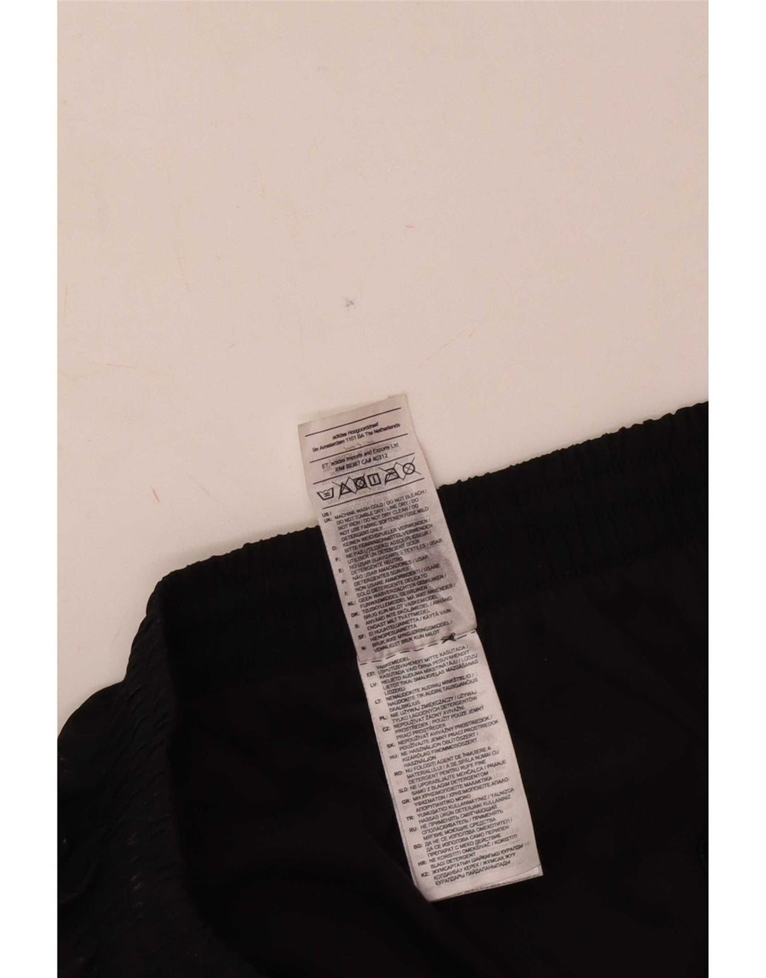 Adidas Træningsdragt bukser til mænd Large Black Polyester Sports