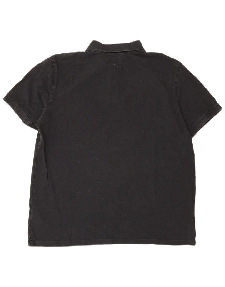 Timberland Herre Regular Fit Polo Shirt XL Sort Bomuld