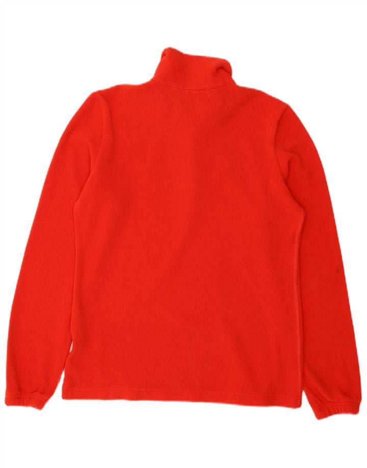 Lotto Dame Fleece Jumper med lynlås DK 12 Medium Rød Polyester