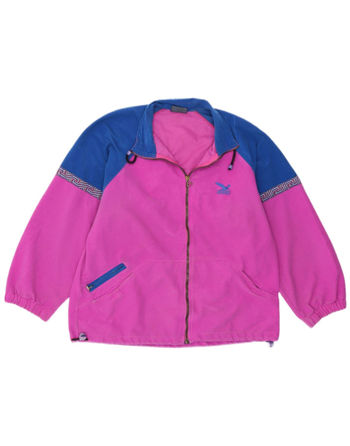 SALEWA Træningsdragt topjakke til kvinder UK 16 Large Pink Colourblock