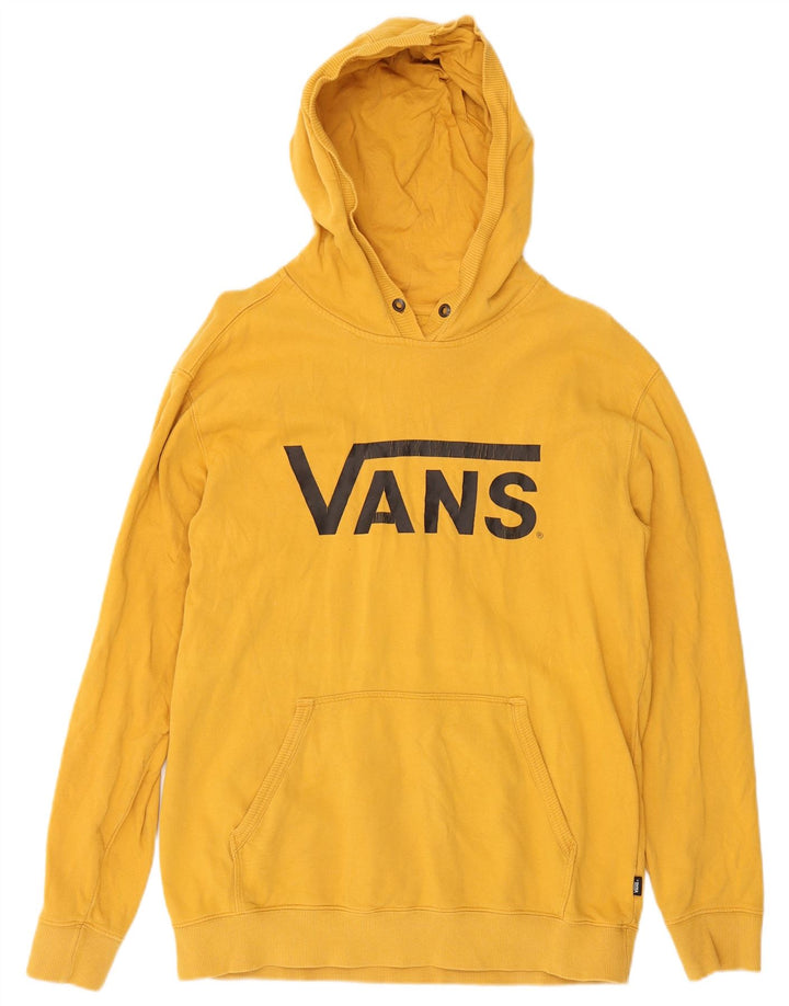 Vans Grafisk hættetrøje til mænd stor gul bomuld