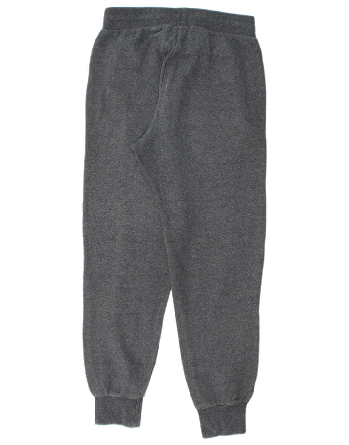 ELLESSE Womens Tracksuit Trousers Joggers UK 8 Small Grey Cotton
