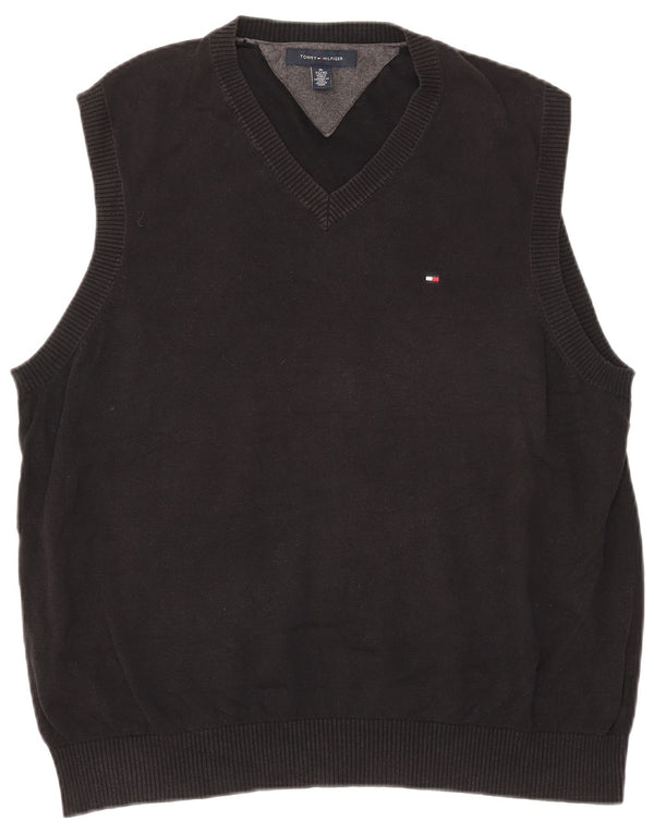 Tommy Hilfiger Herrevest Tank Top XL Sort Bomuld