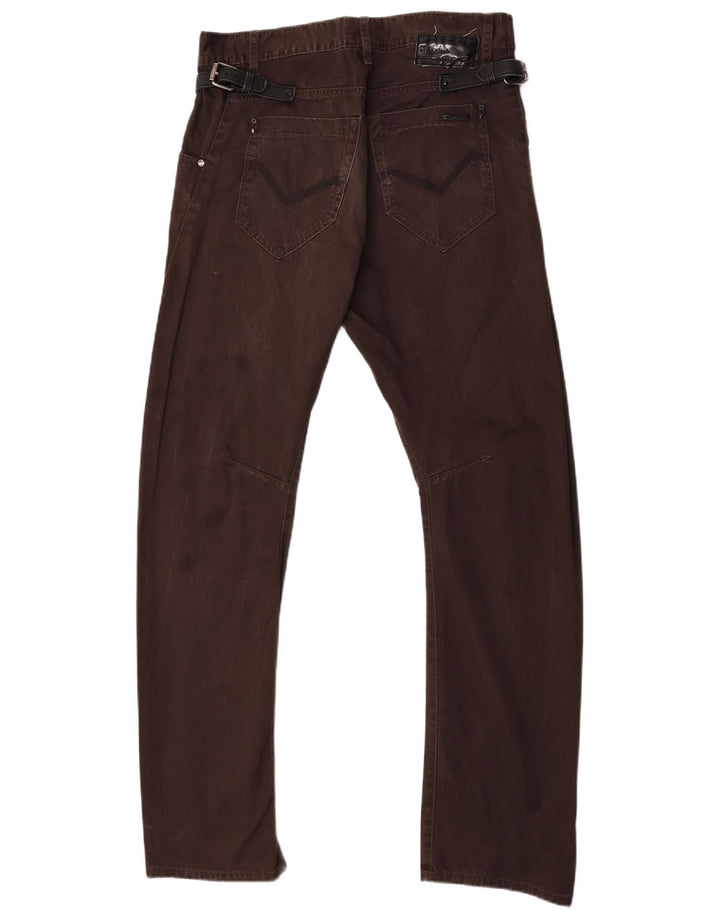 Energie Straight Jeans til mænd W36 L34 Brun bomuld