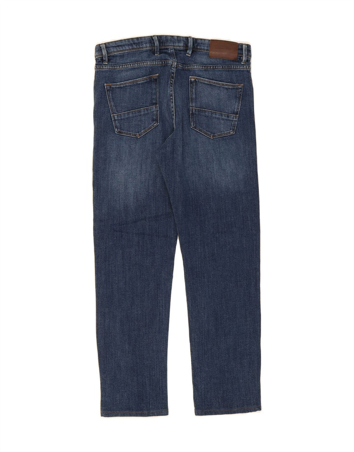 MASSIMO DUTTI Mens Slim Jeans EU 42 Large W32 L27 Blue Cotton Vintage Massimo Dutti and Second-Hand Massimo Dutti from Messina Hembry 