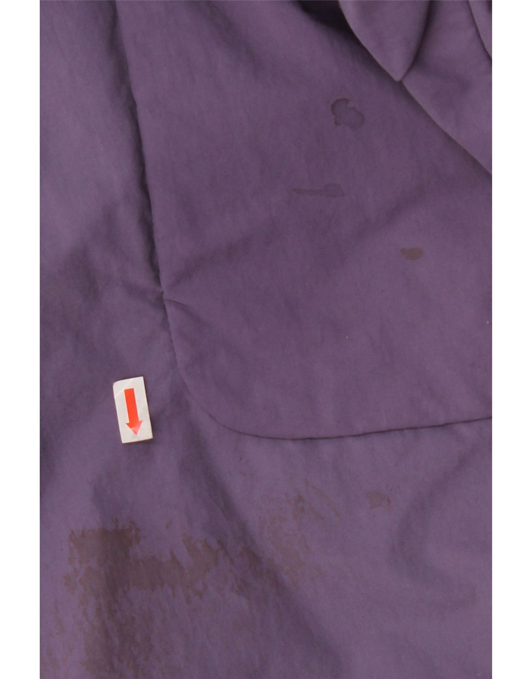 YESSICA Womens Oversized Hooded Windbreaker Coat EU 40 Medium Purple Vintage Yessica and Second-Hand Yessica from Messina Hembry 