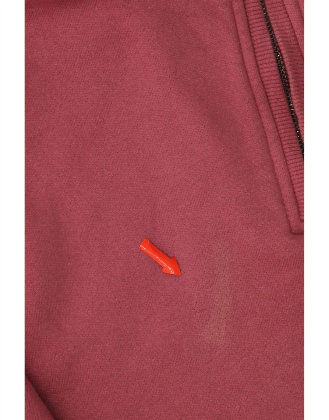 Besætningstøj Dame Sweatshirt med lynlås-hals-trøje Medium Pink Bomuld