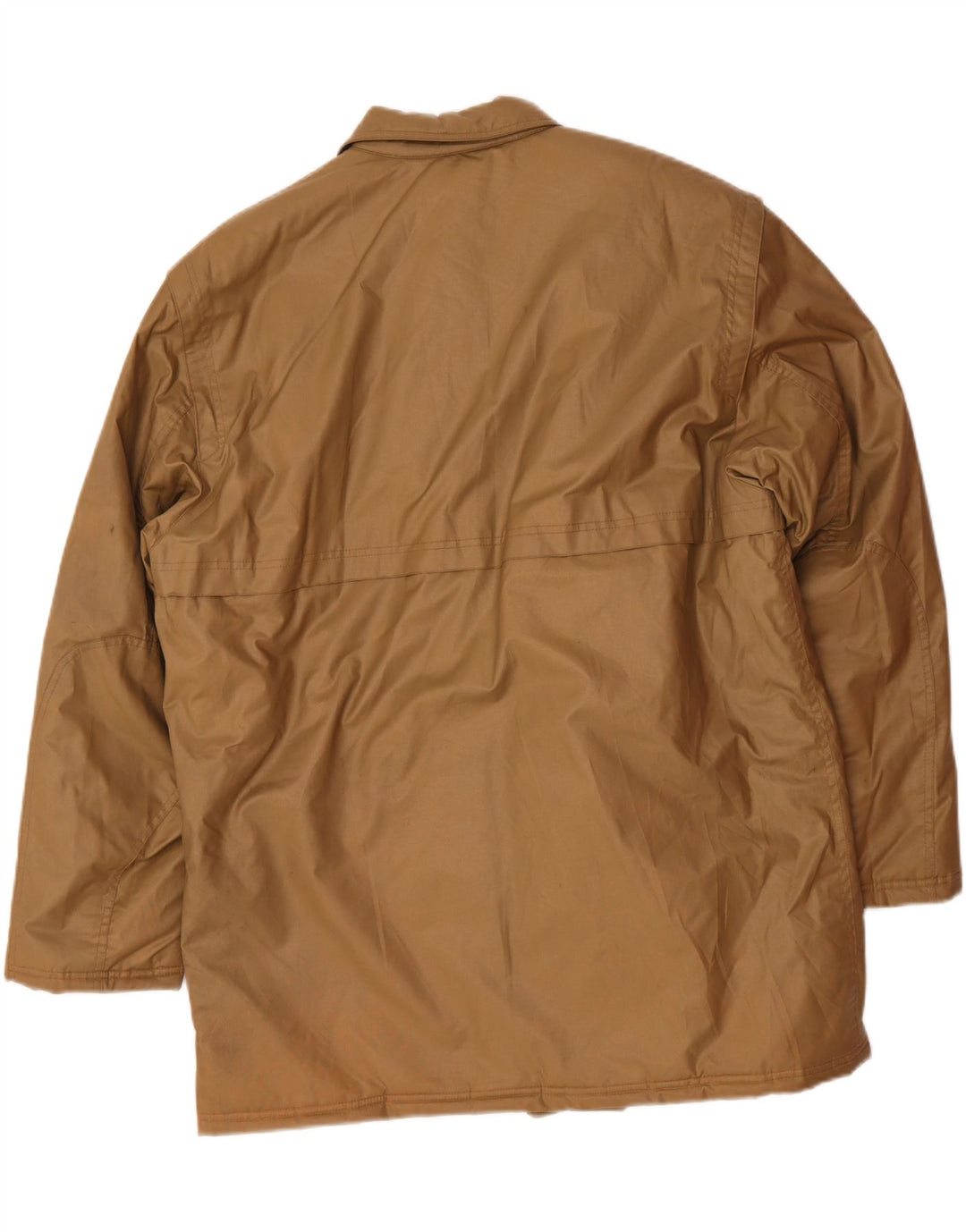 FACIBA Mens Windbreaker Jacket UK 44 2XL Khaki Cotton Vintage Faciba and Second-Hand Faciba from Messina Hembry 