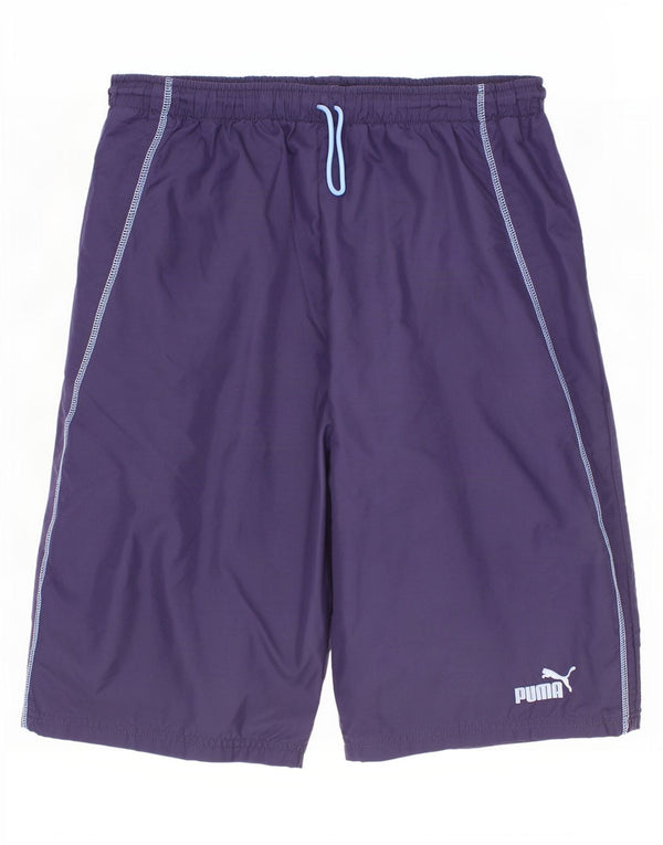 Puma drenge sportsshorts 13-14 år marineblå