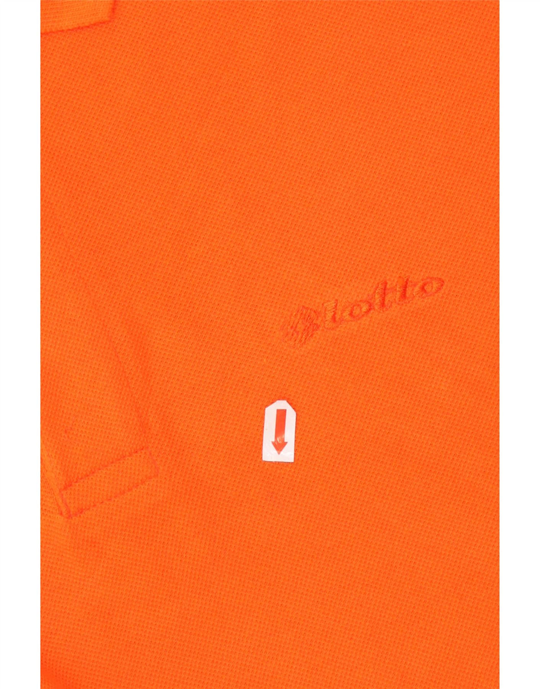 LOTTO Poloskjorte til mænd Stor Orange Bomuld