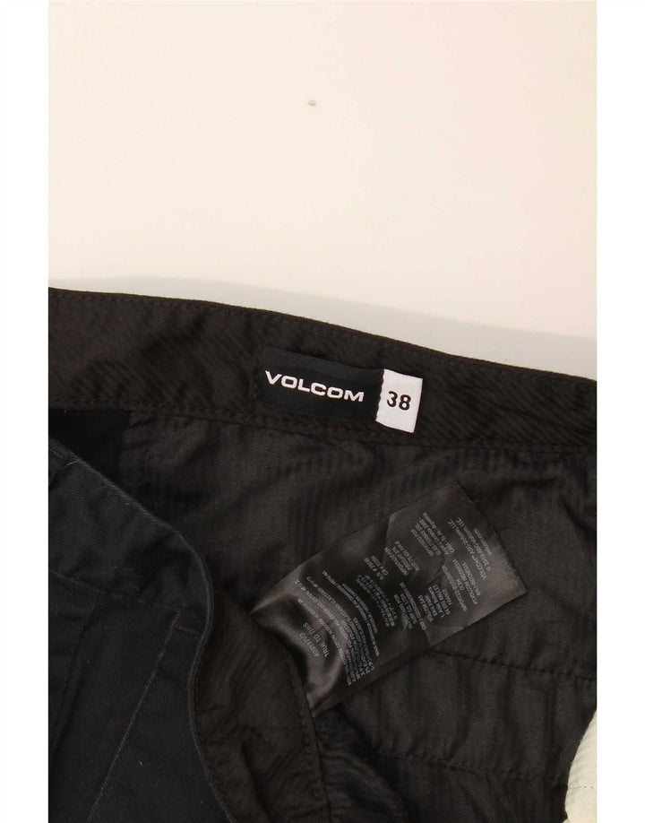 Volcom Herre Chino Shorts W38 XL Sort Bomuld