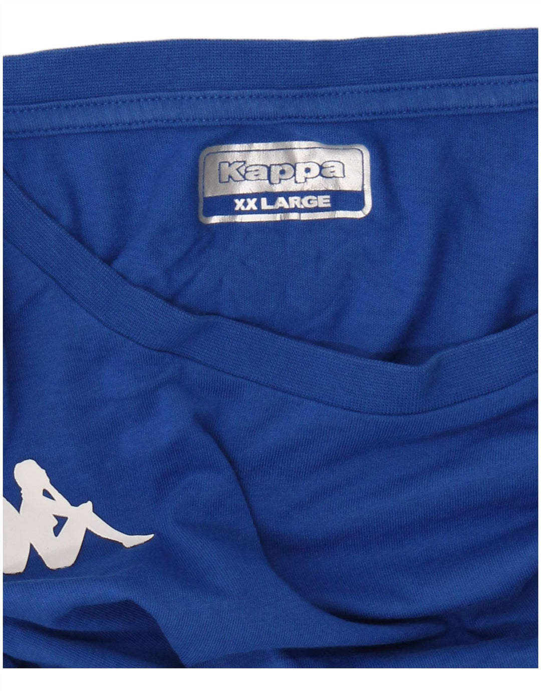 KAPPA Herre T-Shirt Top 2XL Blå