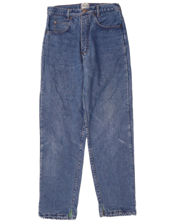Best Company Womens By Olmes Carretti Tapered Jeans W32 L32 Blue Cotton