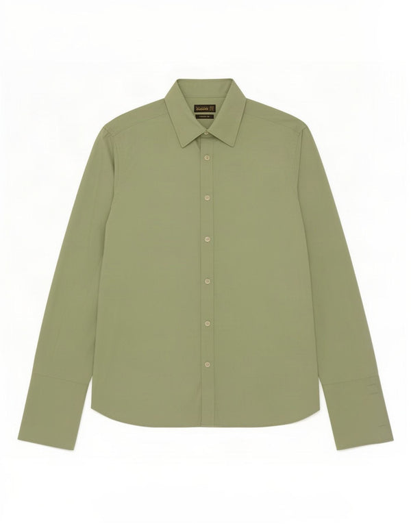 Ted Baker Herre Formel skjorte Størrelse 15 1/2 39 Medium Grøn Bomuld