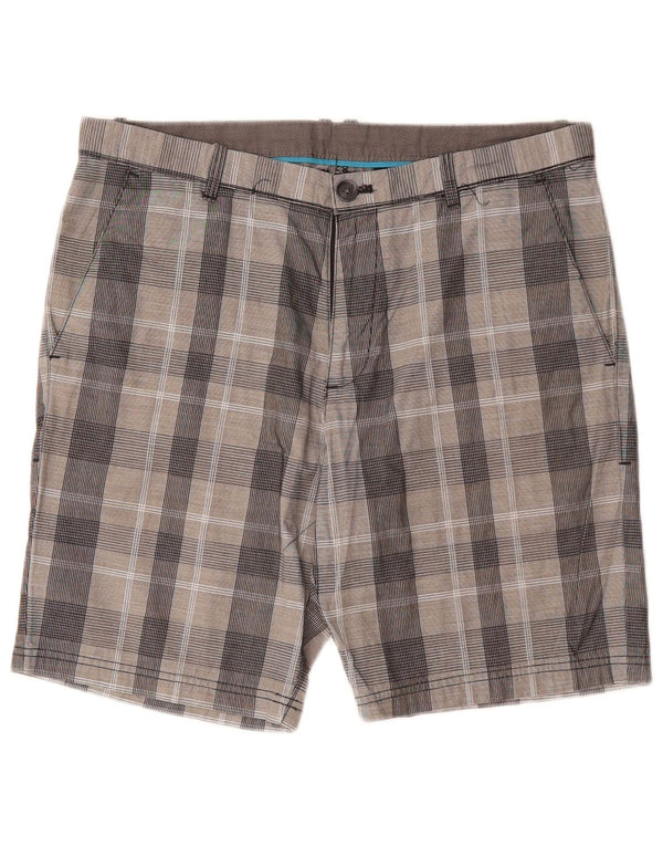 Calvin Klein Herre Chino Shorts W32 Medium Grey Ternet Bomuld