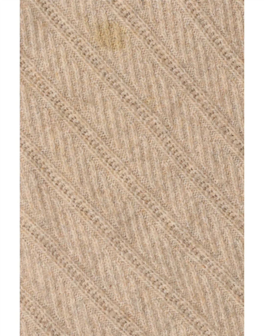 Marks & Spencer Dame sweater med rund hals DK 16 Stor beige polyester