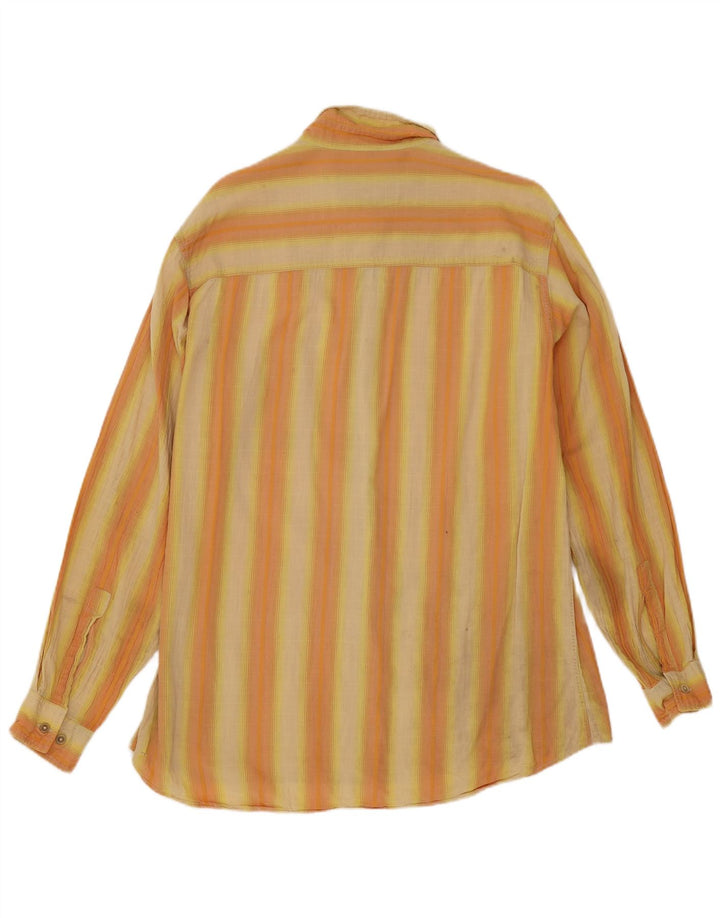 Marlboro Classics Herreskjorte XL Orange Stribet