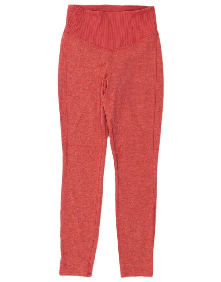 THE NORTH FACE Leggings til kvinder UK 8 Small Pink Flecked Polyester