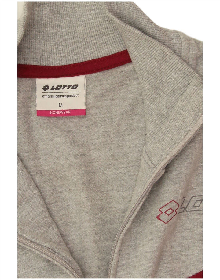 Lotto Grafisk træningsdragt topjakke til kvinder UK 14 Medium Grey Colourblock