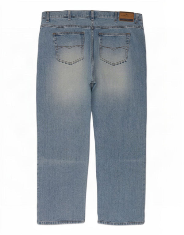 Marks & Spencer Mens Straight Jeans W40 L29 Blue Cotton