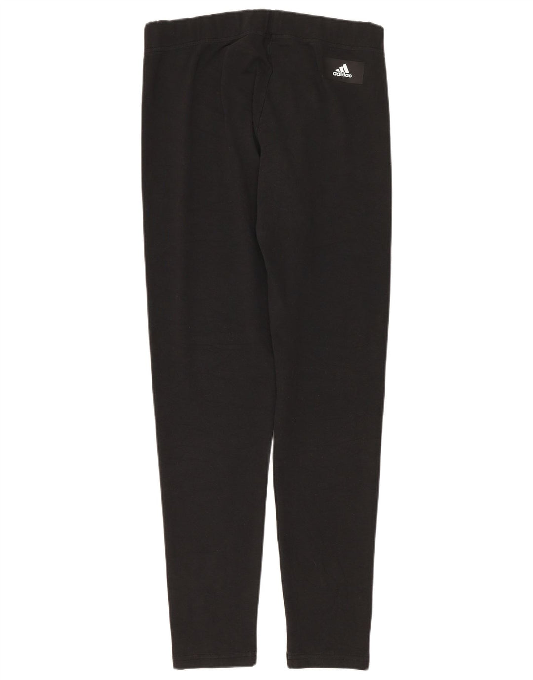 Adidas Dame Grafiske Leggings UK 12/14 Medium Sort Bomuld